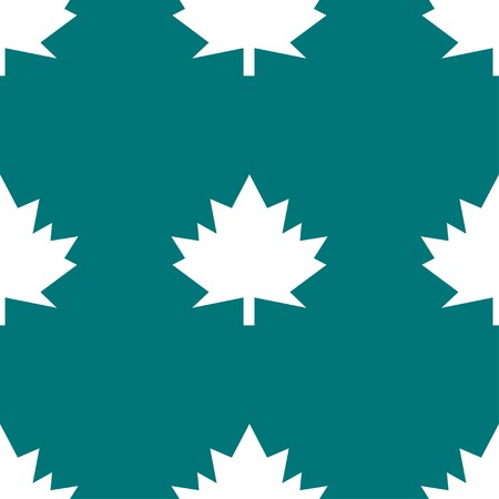 maple Leaf wb icon. flat design. Seamless gray pattern. Vector EPS10のイラスト素材