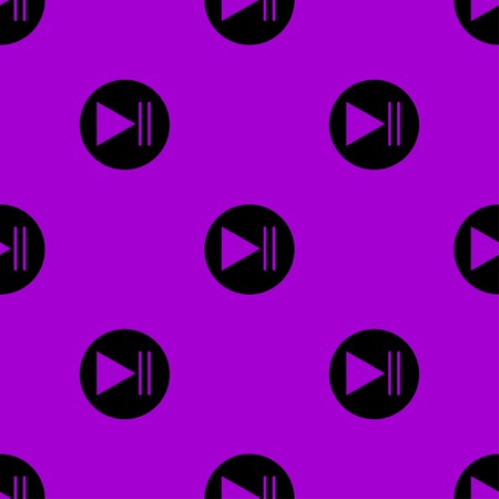 Play button web icon. flat design. Seamless pattern.Vector EPS10のイラスト素材