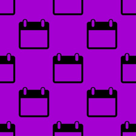 Calendar web icon. flat design. Seamless pattern. Vector EPS10のイラスト素材