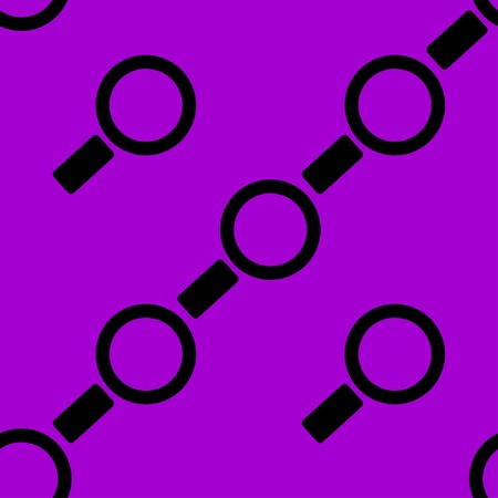 Search magnifier web icon.  flat design. Seamless pattern. Vector EPS10のイラスト素材