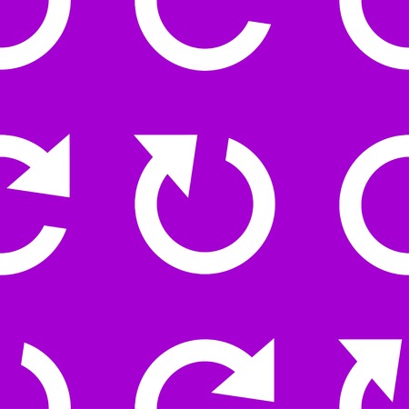 arrow Update web icon. flat design. Seamless pattern. Vector EPS10のイラスト素材