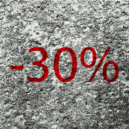30 percent discount icon symbol Flat modern web design with long shadow and space for your text....