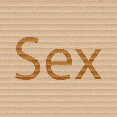 sex icon symbol Flat modern web design with long shadow and space for your text. Vector illustrationのイラスト素材