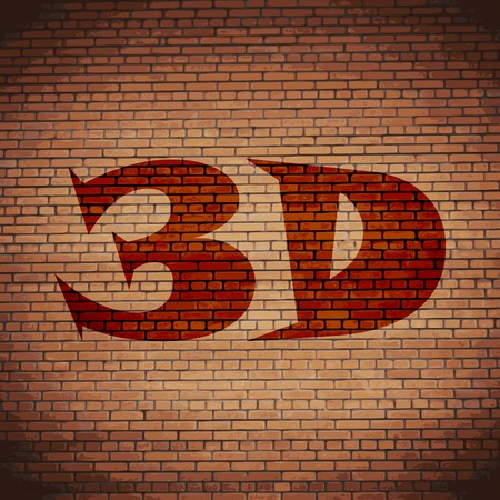 3D icon symbol Flat modern web design with long shadow and space for your text. Vector illustrationのイラスト素材