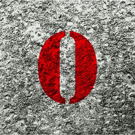 number zero icon symbol Flat modern web design with long shadow and space for your text. Vector illustrationのイラスト素材