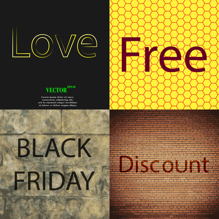 Set of the most popular web design icons on abstract background. Vector illustrationのイラスト素材