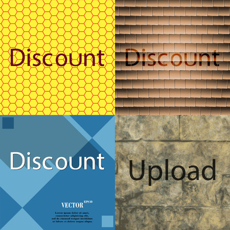 Set of the most popular web design icons on abstract background. Vector illustrationのイラスト素材