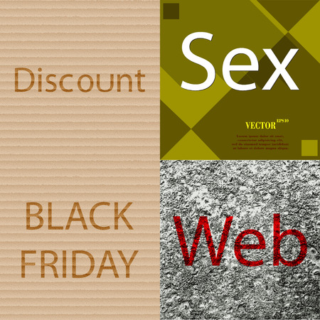 Set of the most popular web design icons on abstract background. Vector illustrationのイラスト素材