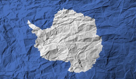 Flag of  with old texture. Vector illustrationのイラスト素材