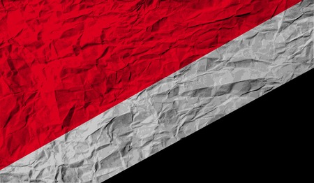 Flag of The Principality Sealand with old texture. Vector illustrationのイラスト素材