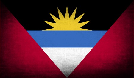 Flag of  with old texture. Vector illustrationのイラスト素材