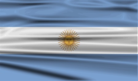 Flag of  with old texture. Vector illustrationのイラスト素材