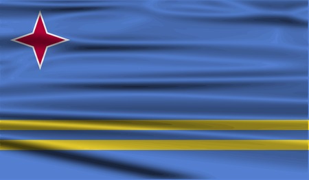 Flag of  with old texture. Vector illustrationのイラスト素材