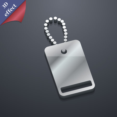 army chains icon symbol. 3D styleのイラスト素材