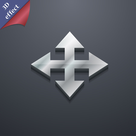 Deploying video, screen size  icon symbol. 3D style. Trendy, modern design with space for your text Vector illustrationのイラスト素材