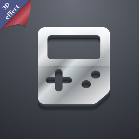 Tetris  icon symbol. 3D style. Trendy, modern design with space for your text Vector illustrationのイラスト素材