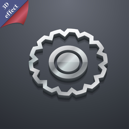 symbol. 3D style. Trendy, modern design with space for your text Vector illustrationのイラスト素材