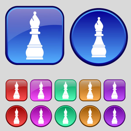 Chess bishopのイラスト素材