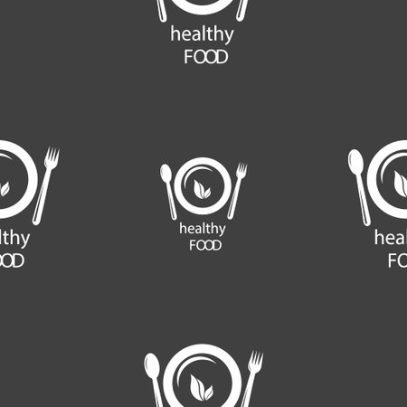 healthy food conceptのイラスト素材