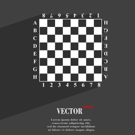 Modern Chess boardのイラスト素材