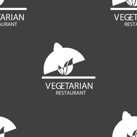 vegetarian restaurantのイラスト素材