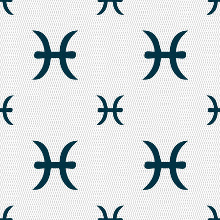 Pisces zodiac signのイラスト素材