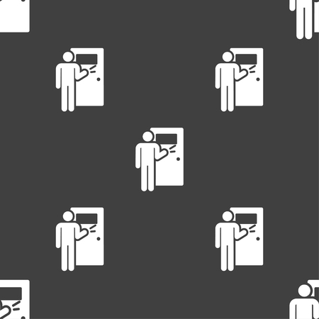 Colorful Icons and signs in the form of a button or symbol for your design. Vector illustrationのイラスト素材