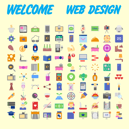 Cartoon colorful fluffy balls characters. Vector furry emoji set. Isolated icons on the background. Vector illustrationのイラスト素材