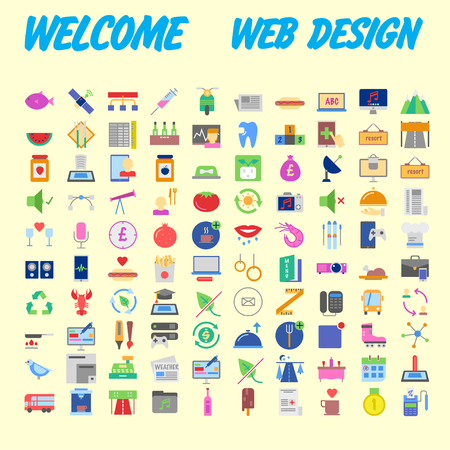 Cartoon colorful fluffy balls characters. Vector furry emoji set. Isolated icons on the background. Vector illustrationのイラスト素材