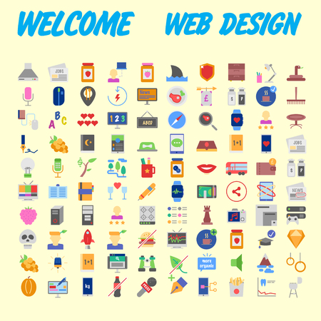 Simple set of online shopping icons design. Contains such as mobile shop, payment, e-commerce, delivery and more. Pixel Perfect. Can be used for websites, infographics, mobile apps. Vector illustrationのイラスト素材