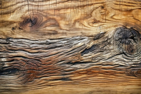 Old wood texture. Floor surface. Wood background. Wood texture. (AI Generated)の素材