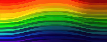 Rainbow colors abstract background. Vector illustration.の素材