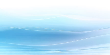 abstract blue background with smooth lines in it and some smooth lines in it. (ai generated)の素材