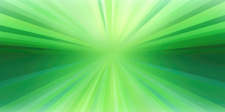 green ray burst background,abstract ray burst background,sun beam background. (ai generated)の素材