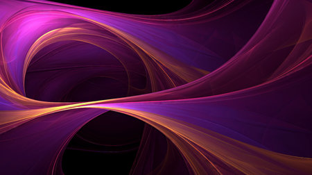 Abstract fractal. Fractal art background for creative design. Decoration for wallpaper, desktop, poster. (ai generated)の素材