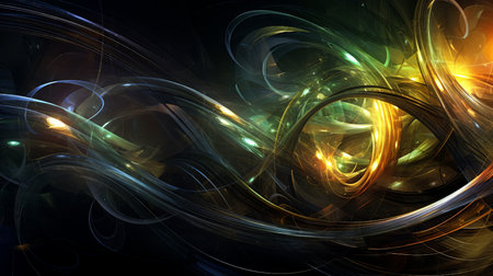 abstract fractal background, texture (ai generated)の素材
