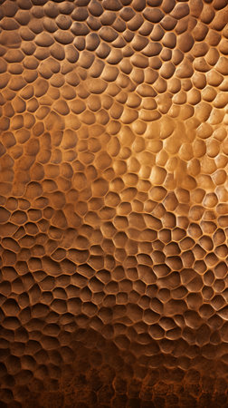 abstract background texture of a brown leather with a relief pattern. (ai generated)の素材