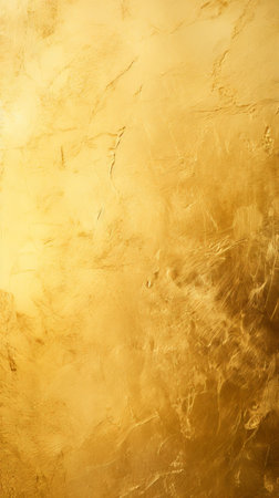 golden wall texture background for design in your work backdrop concept. (ai generated)の素材