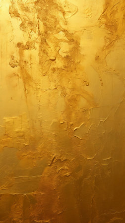 Gold background or texture and gradients shadow. Abstract golden background. (ai generated)の素材