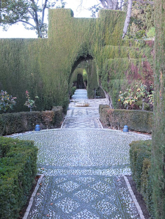 Alhambra Garden Pathway
