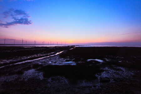 sunsetの写真素材