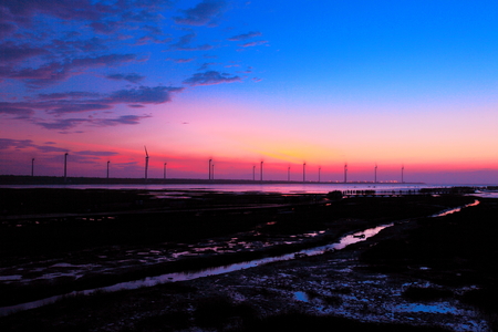 sunsetの写真素材