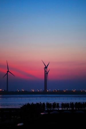 sunsetの写真素材