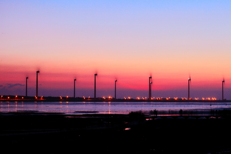 sunsetの写真素材