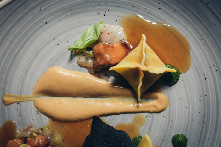 ravioli stuffedの写真素材