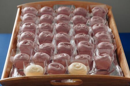 catering food mini canape.の写真素材