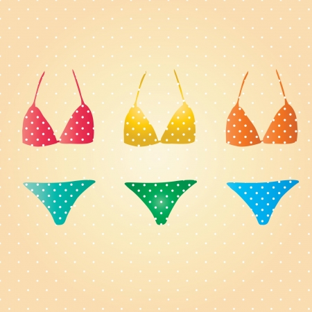 swimsuit のイラスト素材