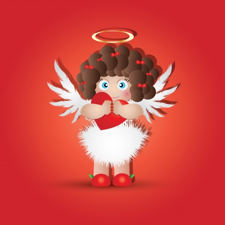 Cute cupidのイラスト素材