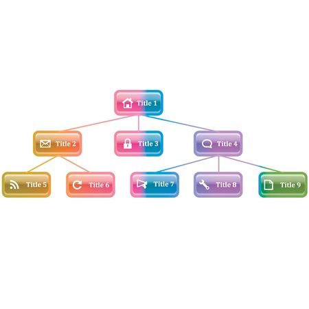 Web UI Elementsのイラスト素材