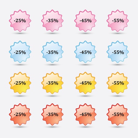 Web UI Elementsのイラスト素材